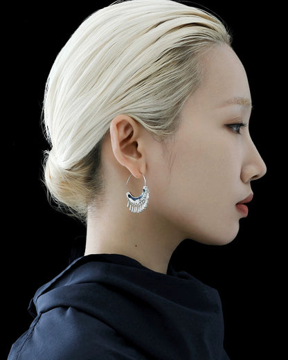 Miao Tassel Earrings 01
