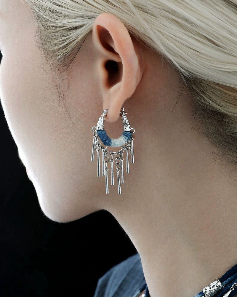Miao Tassel Earrings 02