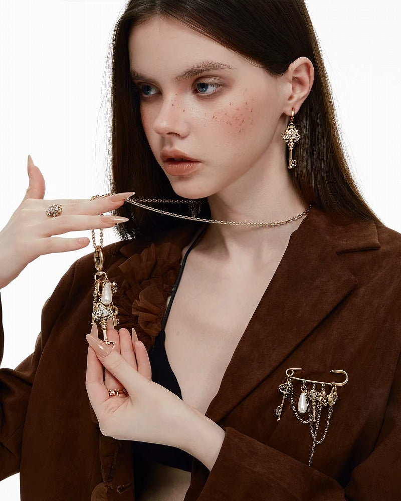 Love Lock Core Earrings 01