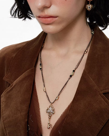 Locked Heart's Whisper Necklace 04