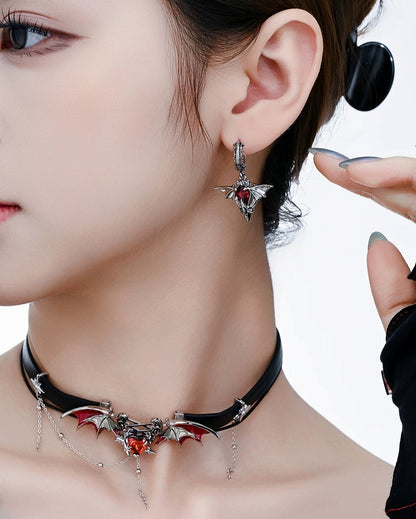 Basic Demon Wing Earrings