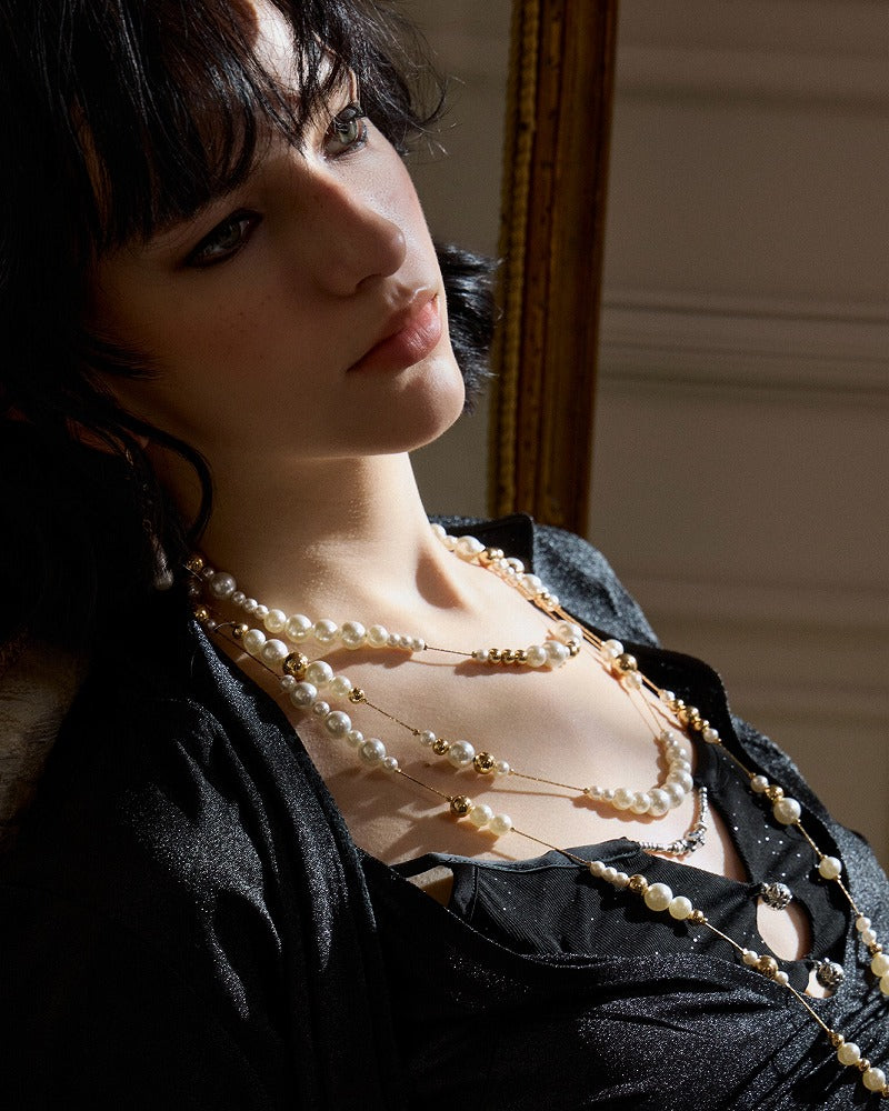 ok SUMIYAKI Locked Heart's Whisper Tassel Necklace