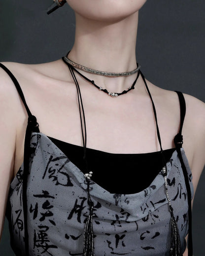Monologue Choker & Necklace