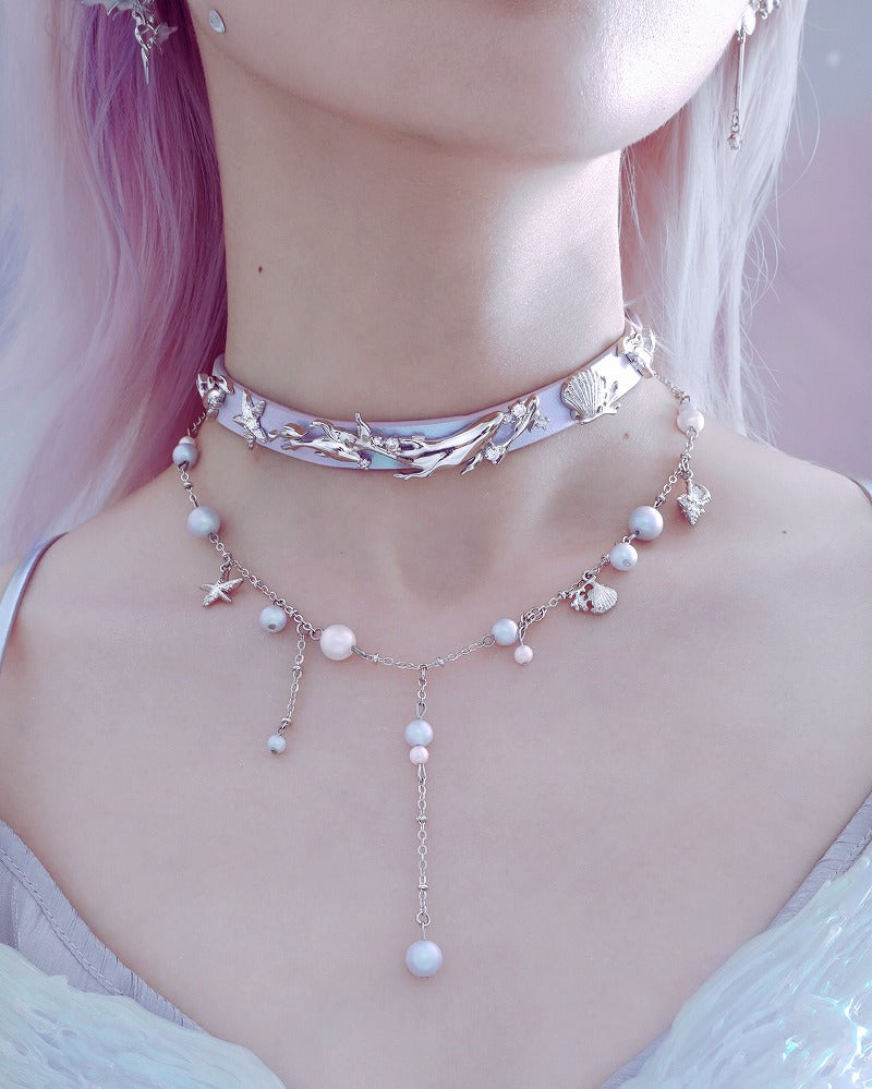 Atlantis Whale Choker & Necklace