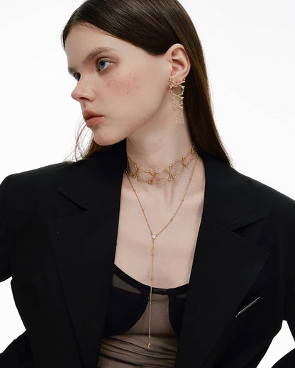 Butterfly Bone Symbiosis Choker & Necklace