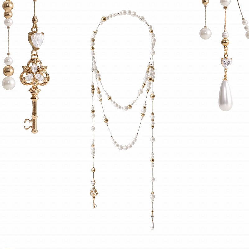 Locked Heart's Whisper Tassel Necklace