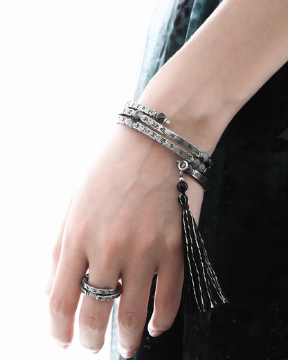 Monologue Retro Open Ring 02