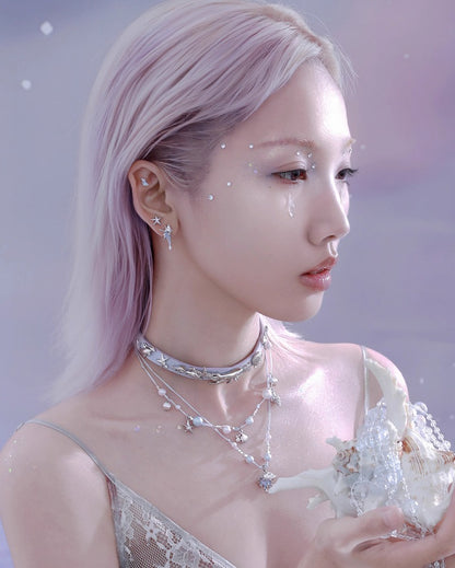 Atlantis Conch Layer Necklace