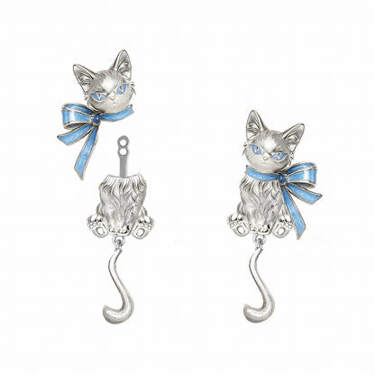 Meow Egyptian Pharaoh Cat Earrings 02