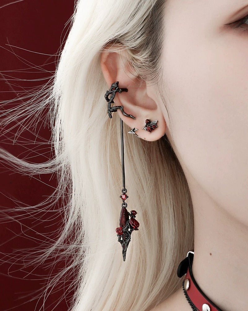 Twilight Rose Earrings 02
