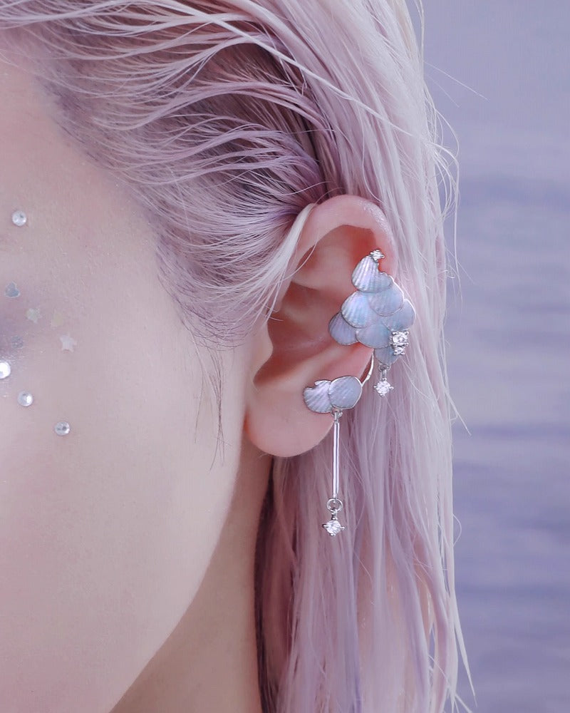 Atlantis Scale Asymmetrical Cuffs