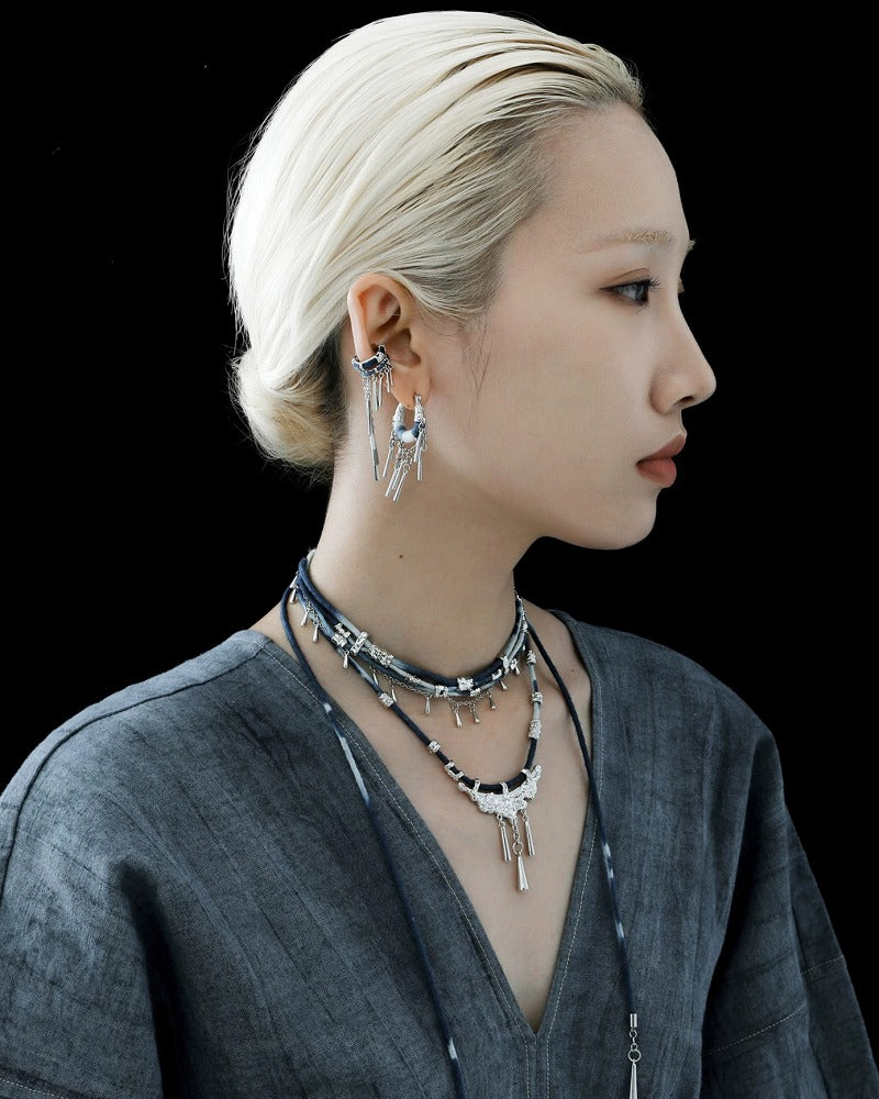 Miao Tassel Earrings 02