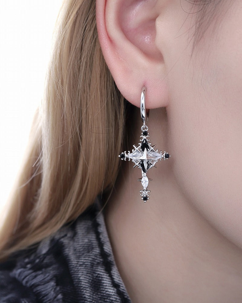 Star Attraction Cross Earrings 02