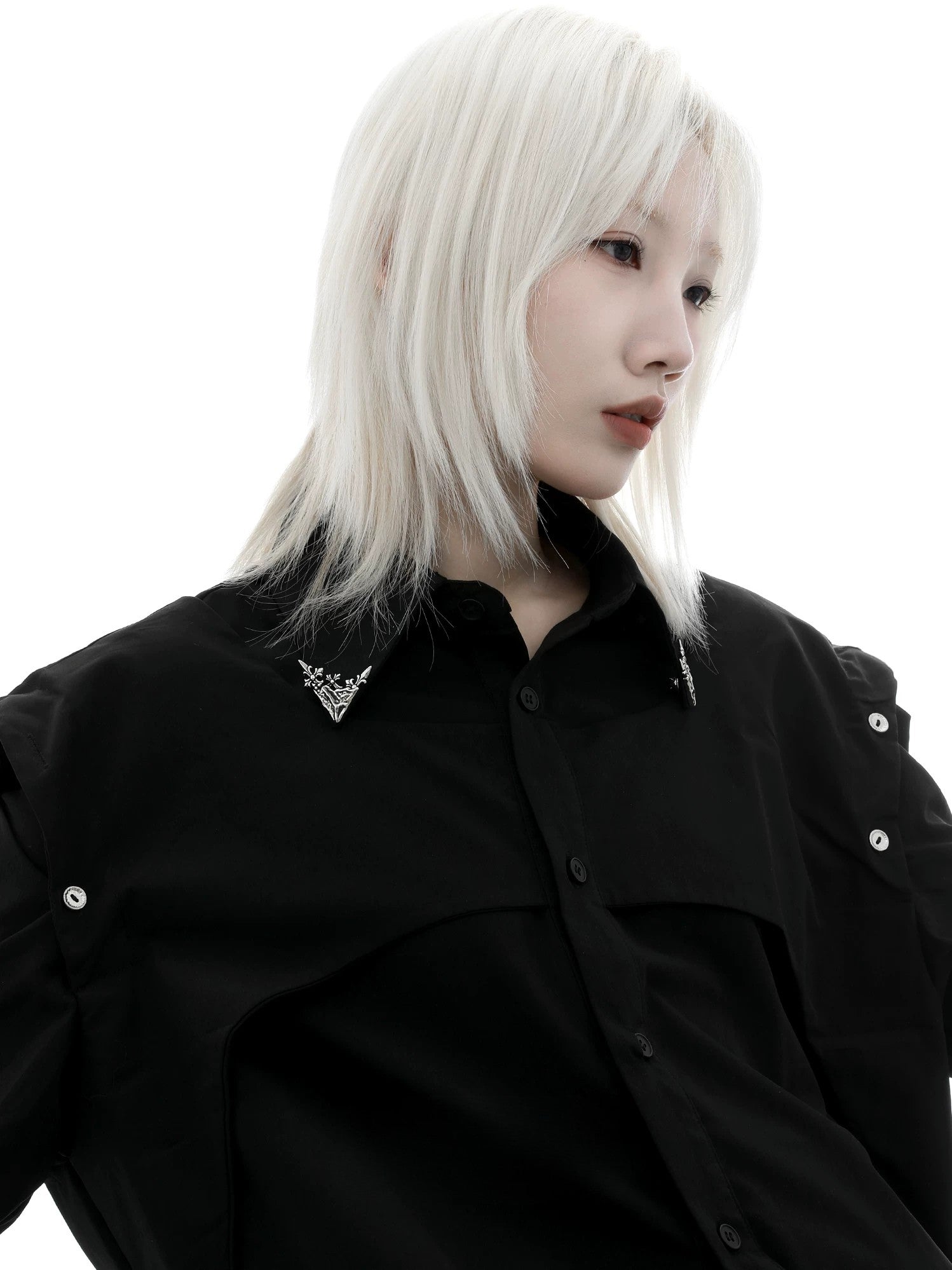 Iris Collar Corner Clip
