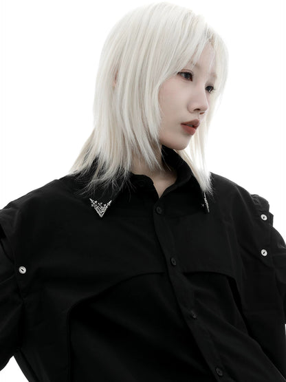 Iris Collar Corner Clip