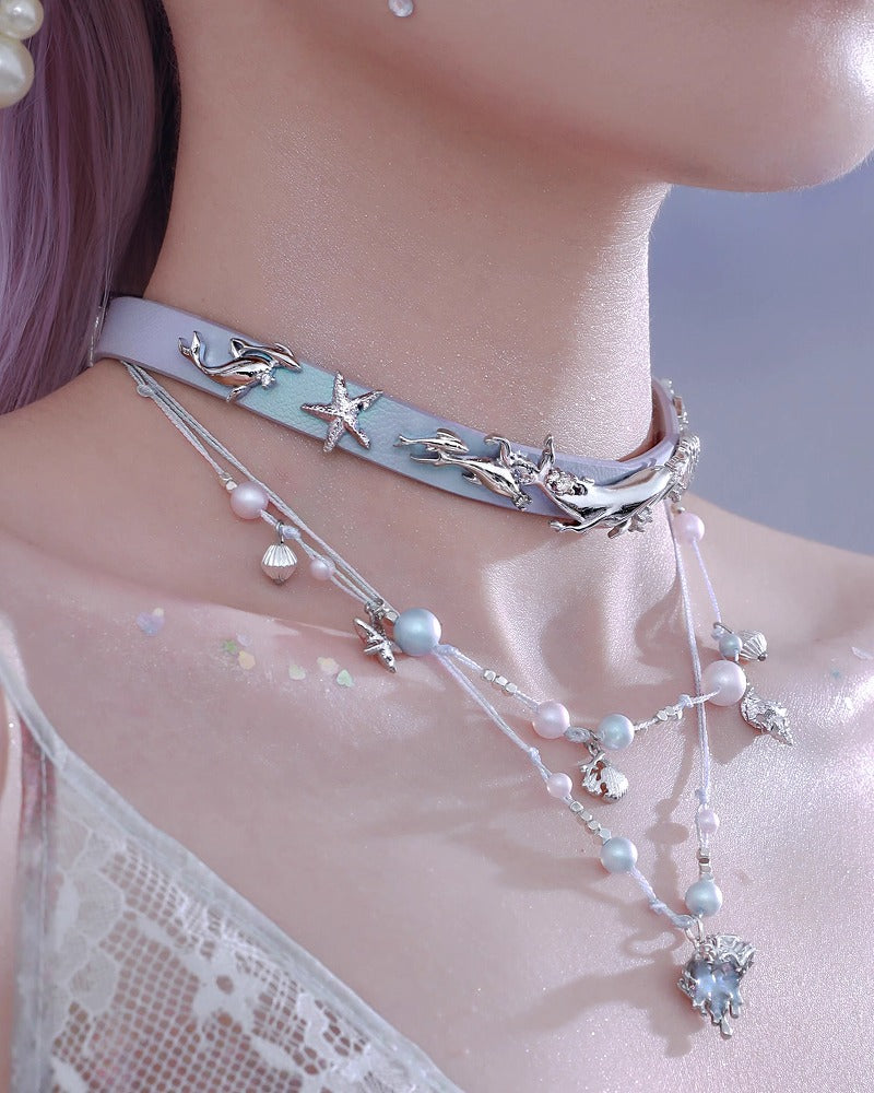 Atlantis Whale Choker & Necklace