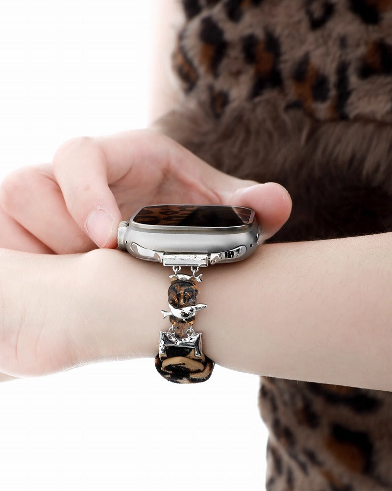 Little Leopard Cat Apple Watch Strap