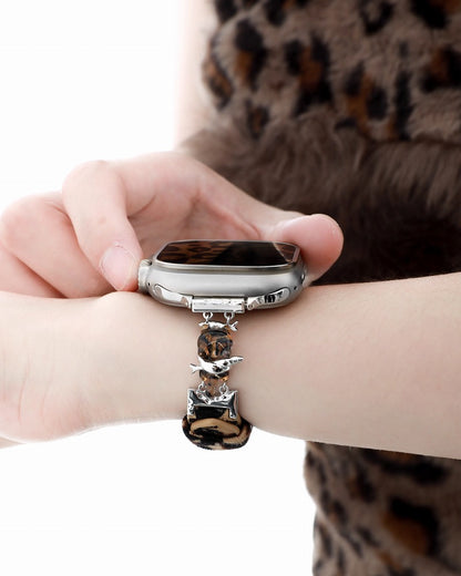 Little Leopard Cat Apple Watch Strap