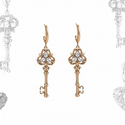 Love Lock Core Earrings 01