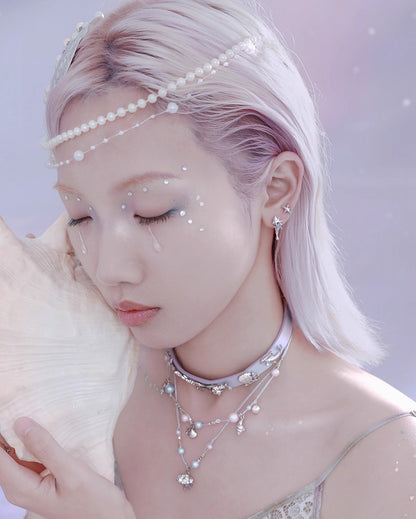 Atlantis Conch Layer Necklace