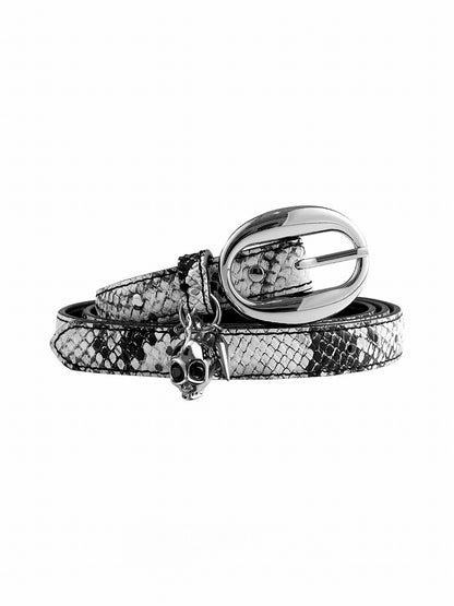 Deep Sea Echo Skull Snake Belt