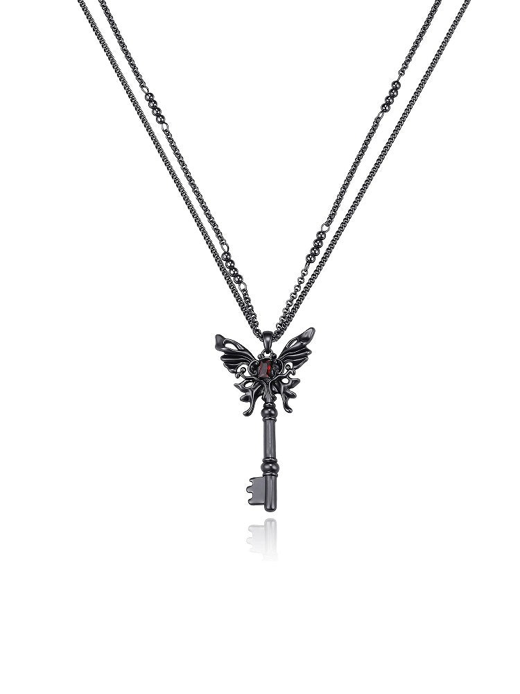Butterfly Key Necklace