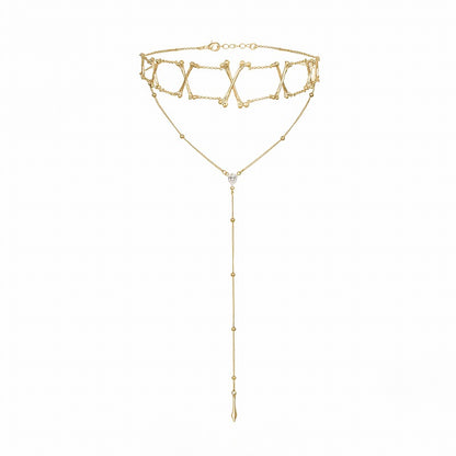 Butterfly Bone Symbiosis Choker & Necklace