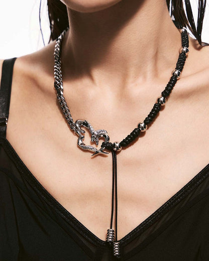 Angel Snake Necklace