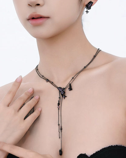 Butterfly Dance Necklace 06
