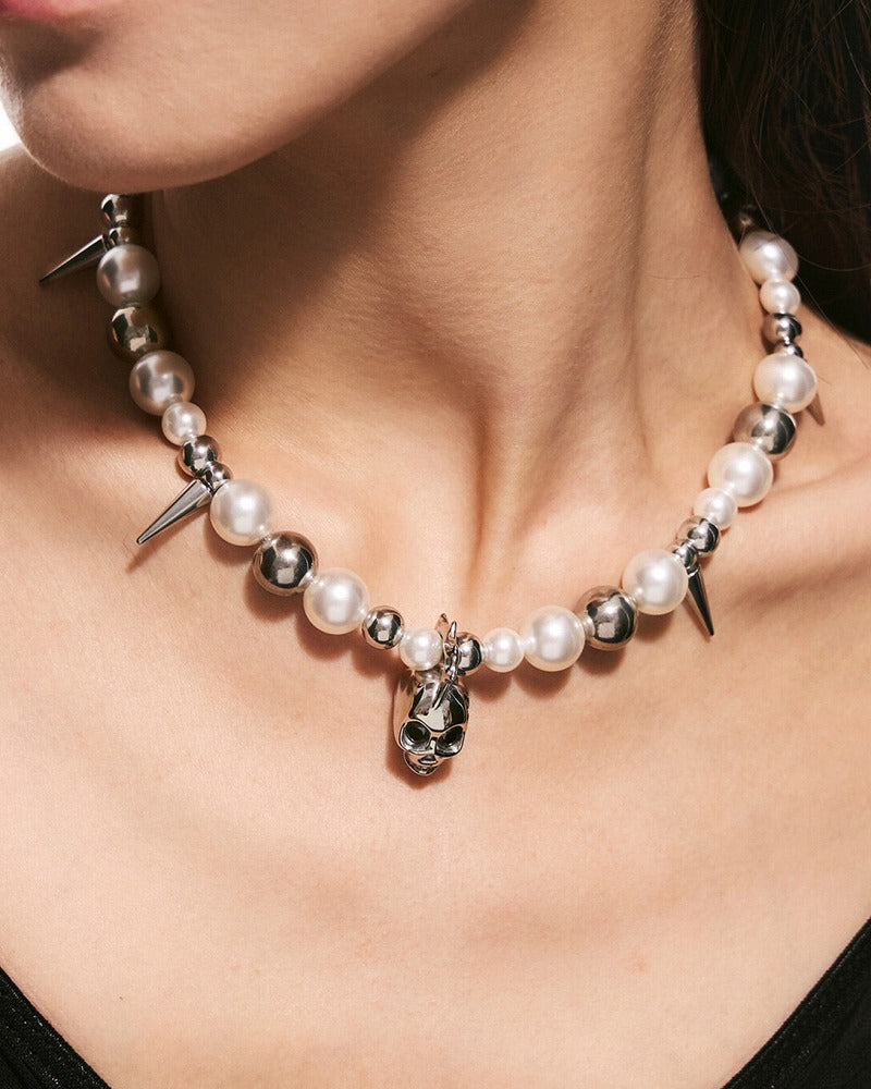 Deep Sea Echo Skull Necklace