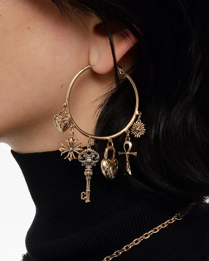 Locked Heart's Whisper Earrings 03