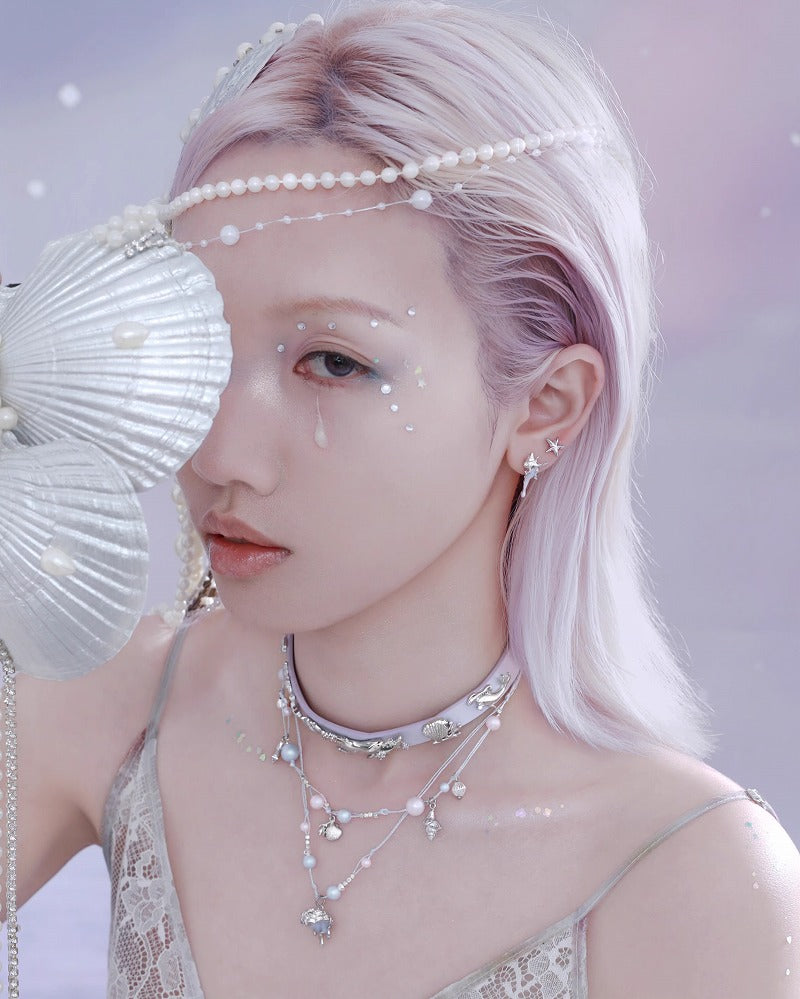 Atlantis Conch Layer Necklace