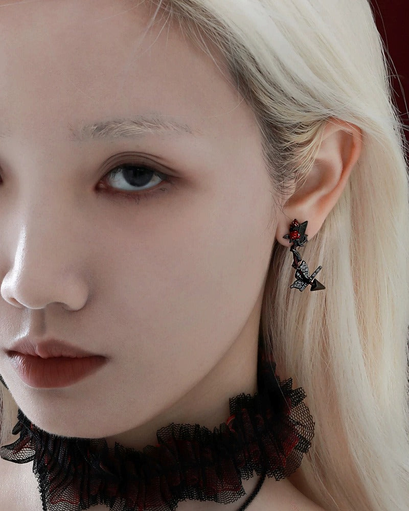Twilight Rose Earrings 03