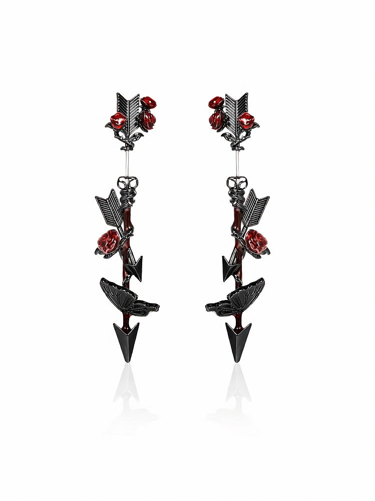 Twilight Rose Earrings 01