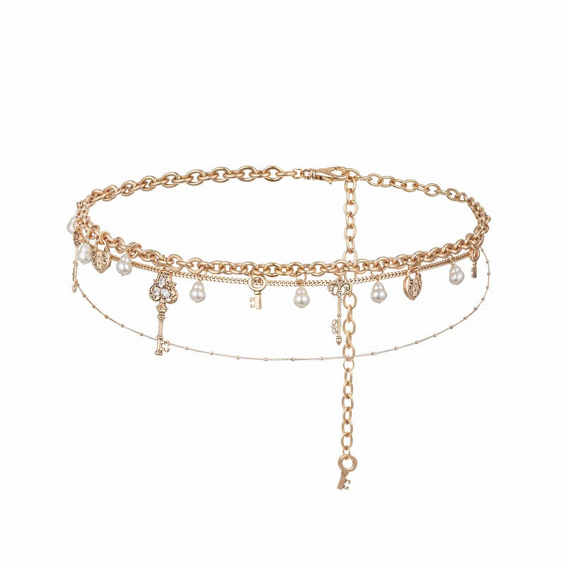 Locked Heart's Whisper Waist Chain 02