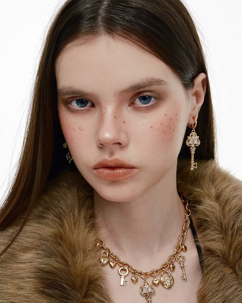 Love Lock Core Earrings 01