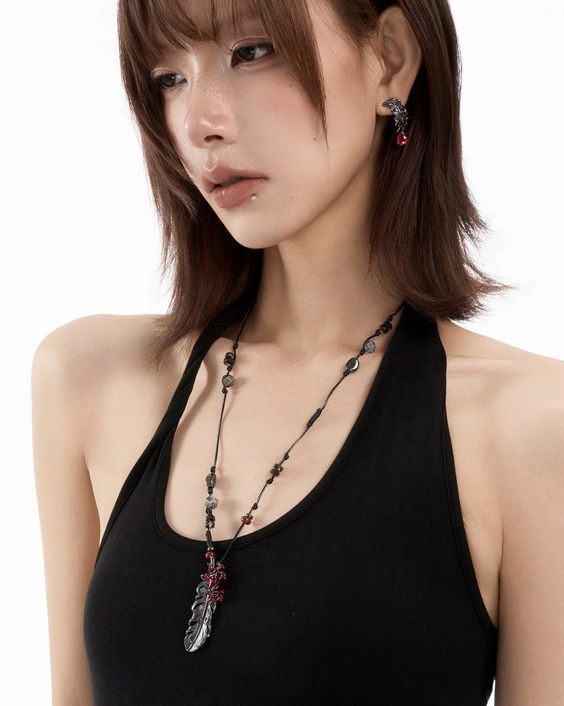 Feather Necklace 01