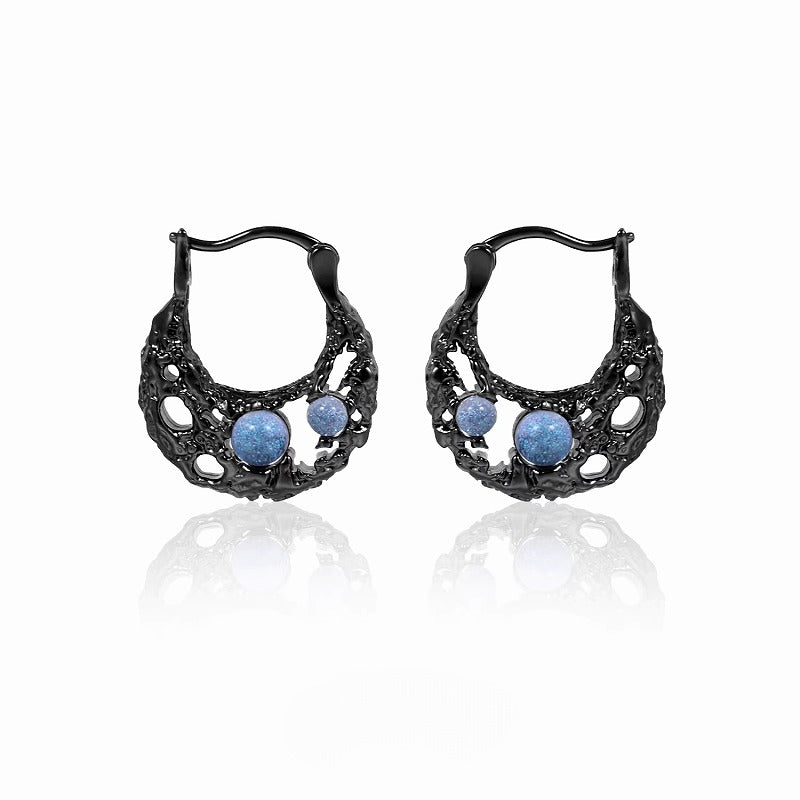 Lunar Eclipse Earrings 01