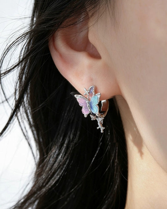Butterfly Dance Gradient Earrings
