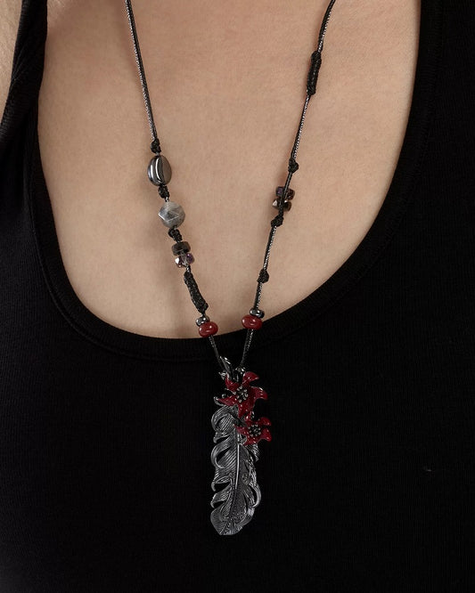Feather Necklace 01