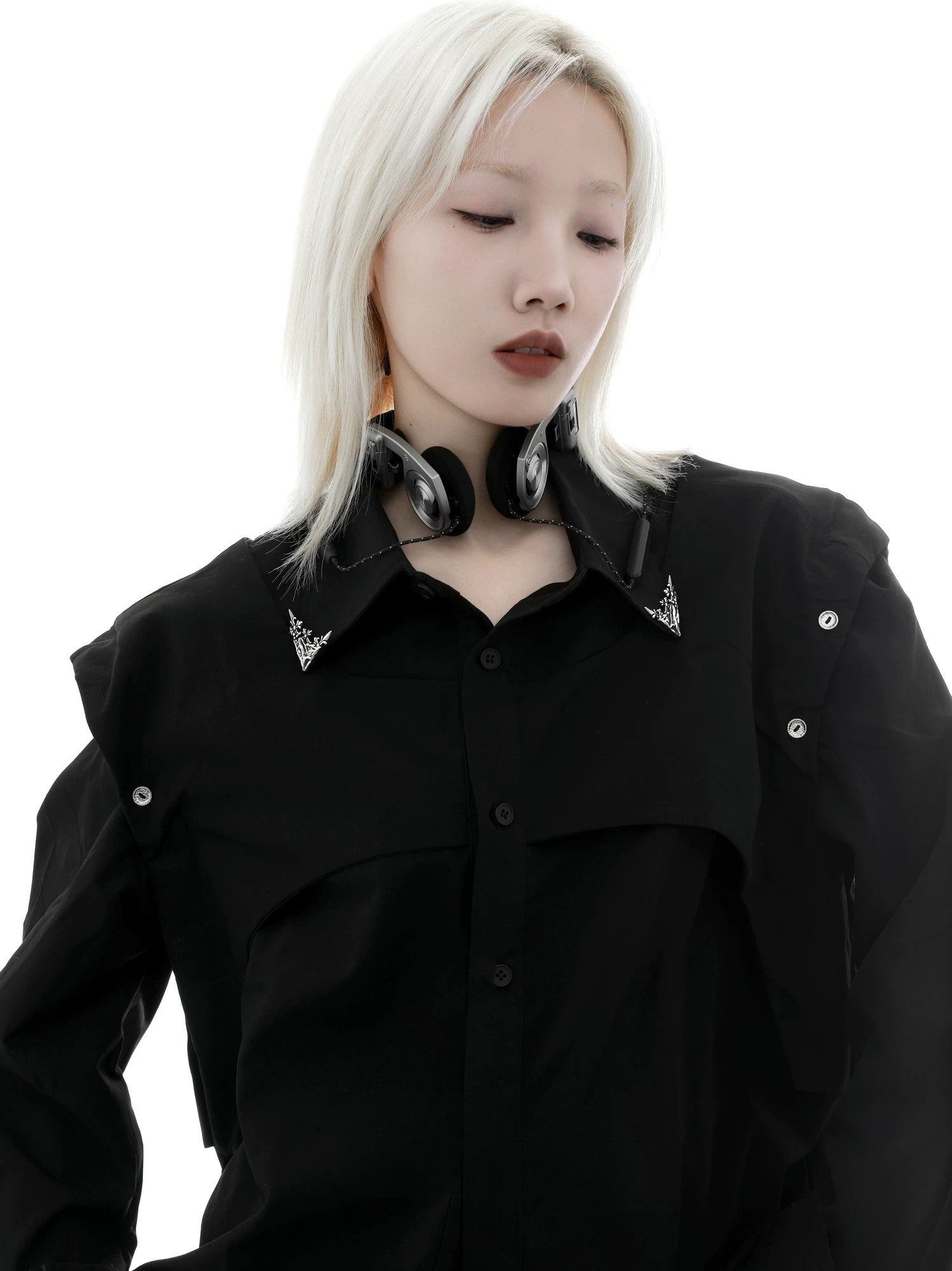 Iris Collar Corner Clip