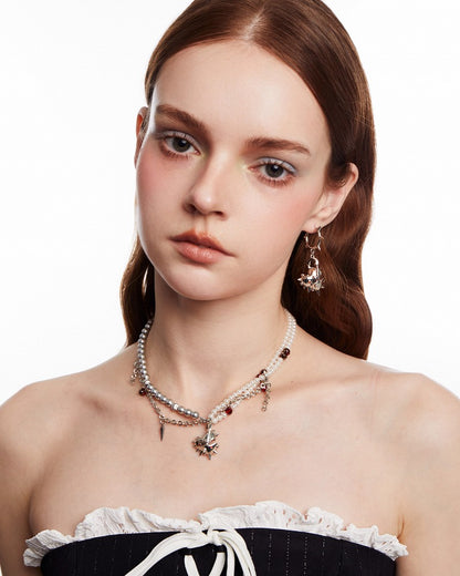 Heart Spike Layer Necklace