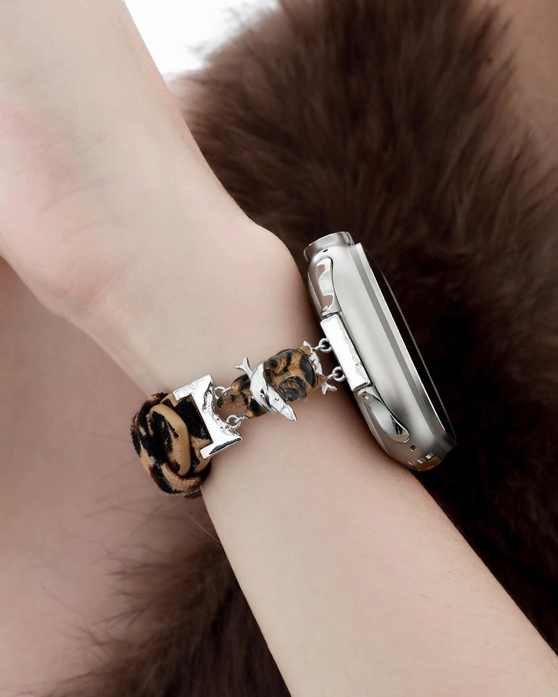 Little Leopard Cat Apple Watch Strap