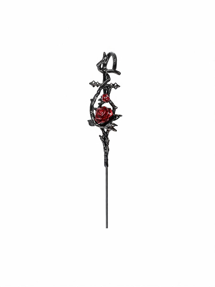 Twilight Rose Earrings 05