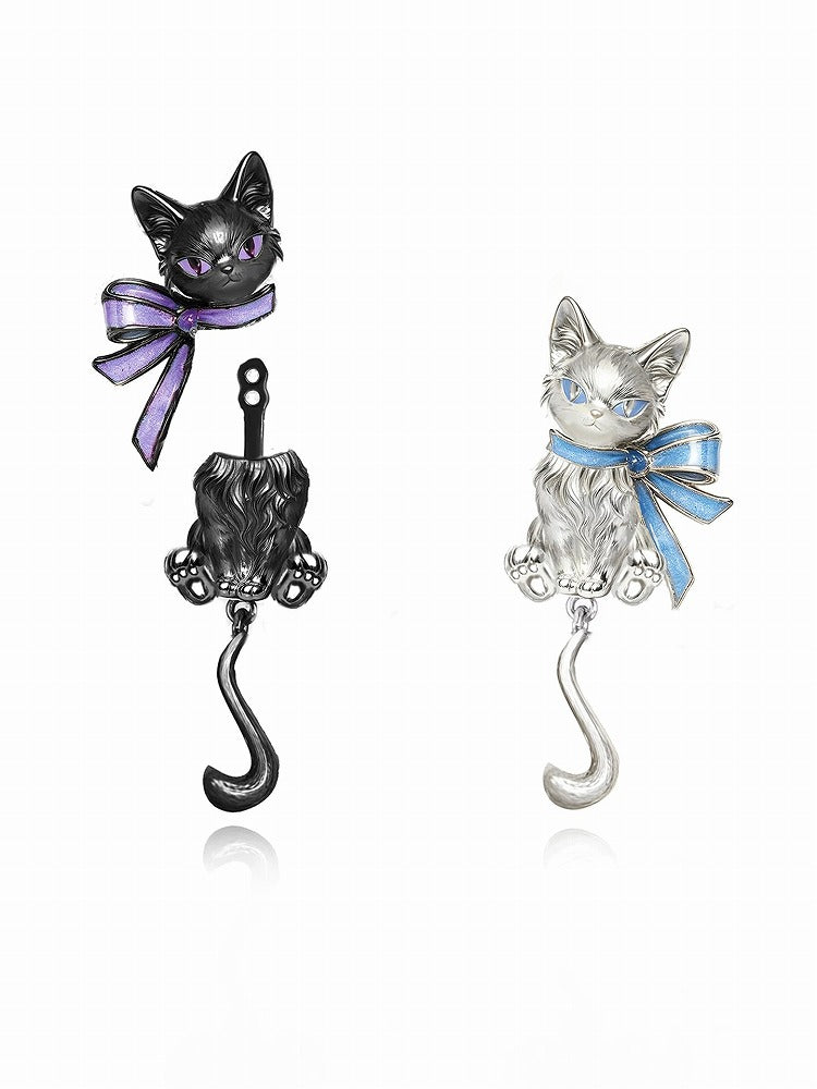 Meow Egyptian Pharaoh Cat Earrings 02