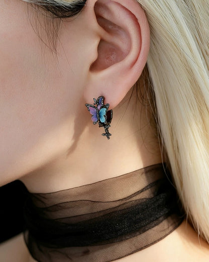 Butterfly Dance Gradient Earrings 01