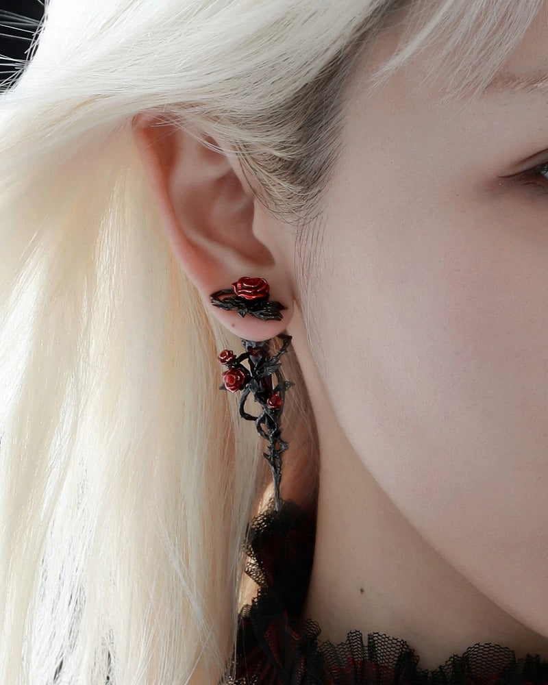 Twilight Rose Earrings 04