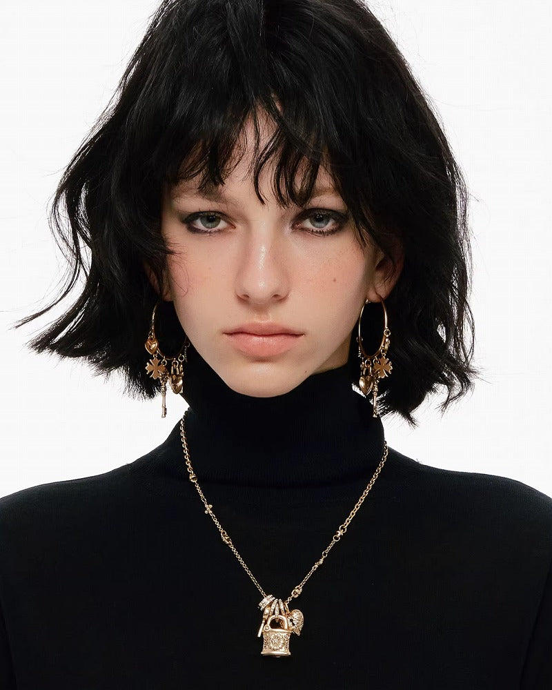 Locked Heart's Whisper Earrings 03