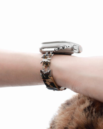 Little Leopard Cat Apple Watch Strap