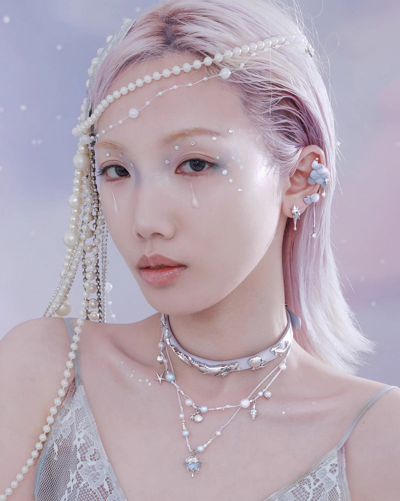 Atlantis Conch Layer Necklace